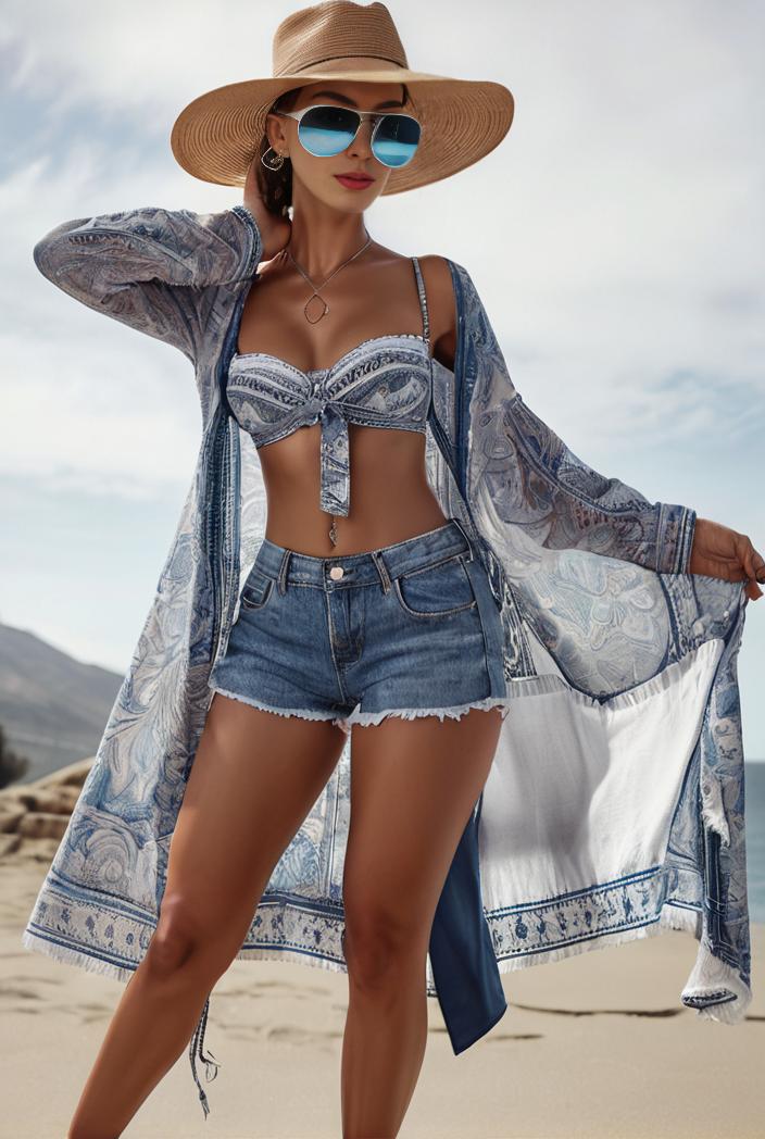 3 pieces sexy print bikini women high waist swimsuit cover up swimwear female lady bathing suit swimming summer beachwear 119685