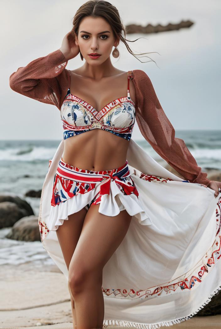 3 pieces sexy print bikini women high waist swimsuit cover up swimwear female lady bathing suit swimming summer beachwear 119734
