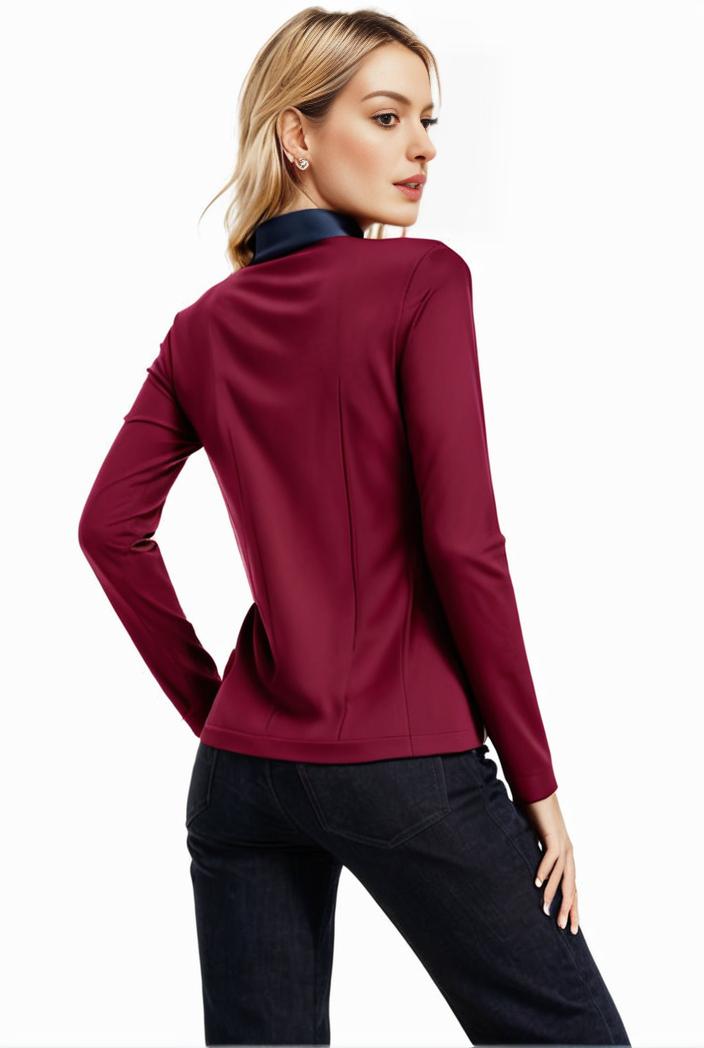 3 sets of turtleneck tees comfy long sleeve shirt perfect for spring autumn women s apparel 112361