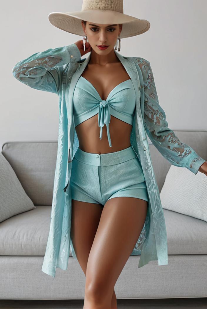 3 pieces sexy print bikini women high waist swimsuit cover up swimwear female lady bathing suit swimming summer beachwear 105231