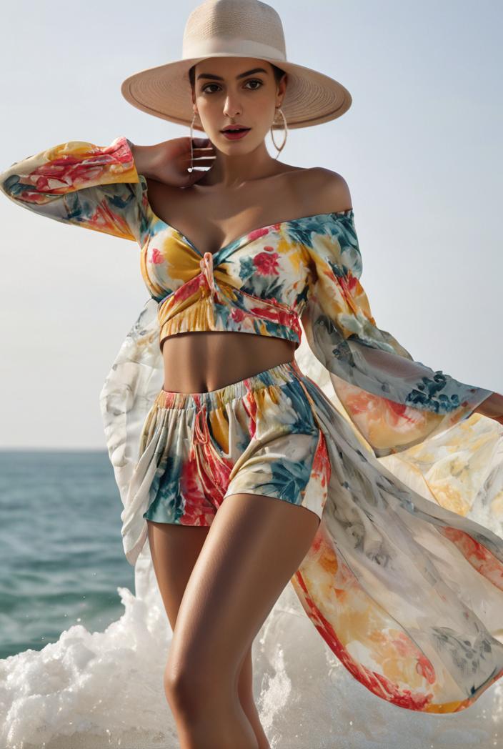 3 pieces sexy print bikini women high waist swimsuit cover up swimwear female lady bathing suit swimming summer beachwear 105309