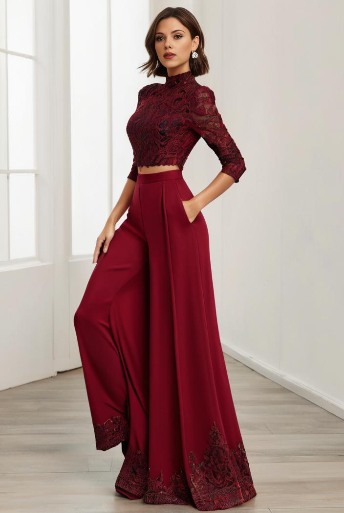 3 4 sleeve sheer sequin stripe high low hem evening dress 125458