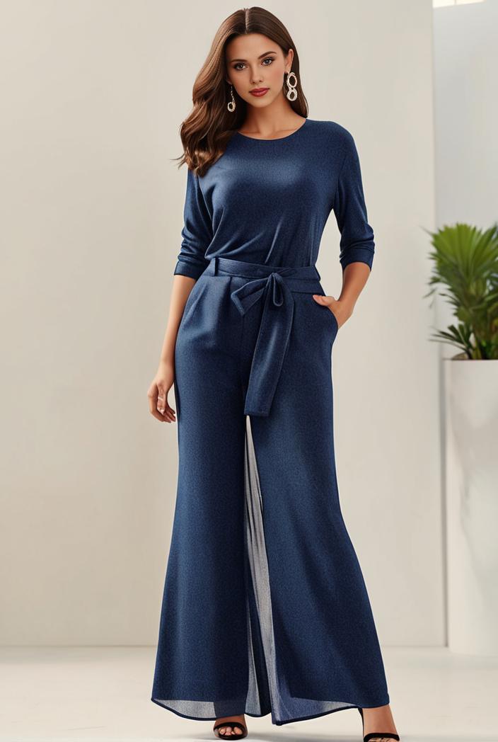 3 4 sleeve bodycon plunging back sequin evening dress 131363