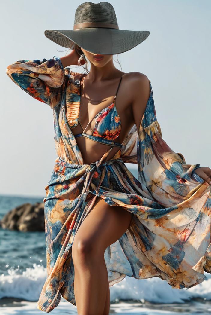 3 pieces sexy print bikini women high waist swimsuit cover up swimwear female lady bathing suit swimming summer beachwear 115381