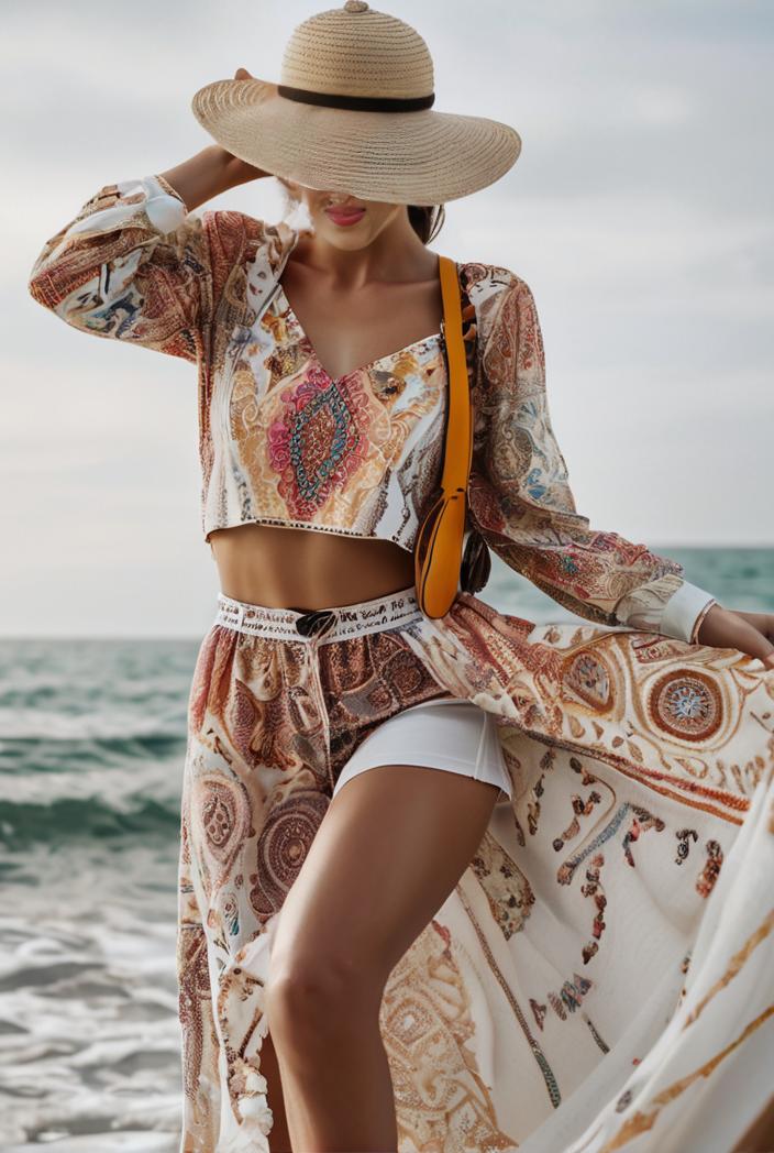 3 pieces sexy print bikini women high waist swimsuit cover up swimwear female lady bathing suit swimming summer beachwear 115507