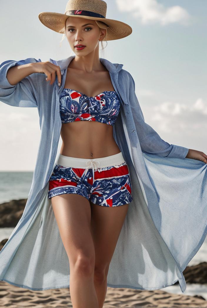 3 pieces sexy print bikini women high waist swimsuit cover up swimwear female lady bathing suit swimming summer beachwear 115514