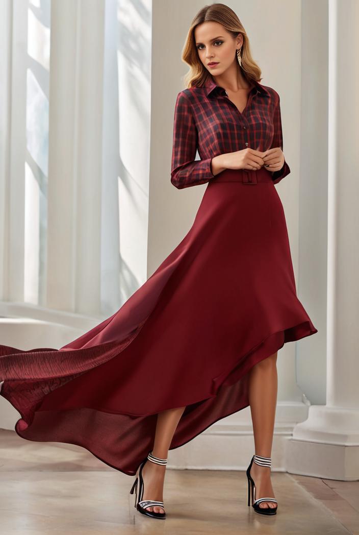 3 4 sleeve sheer sequin stripe high low hem evening dress 145539