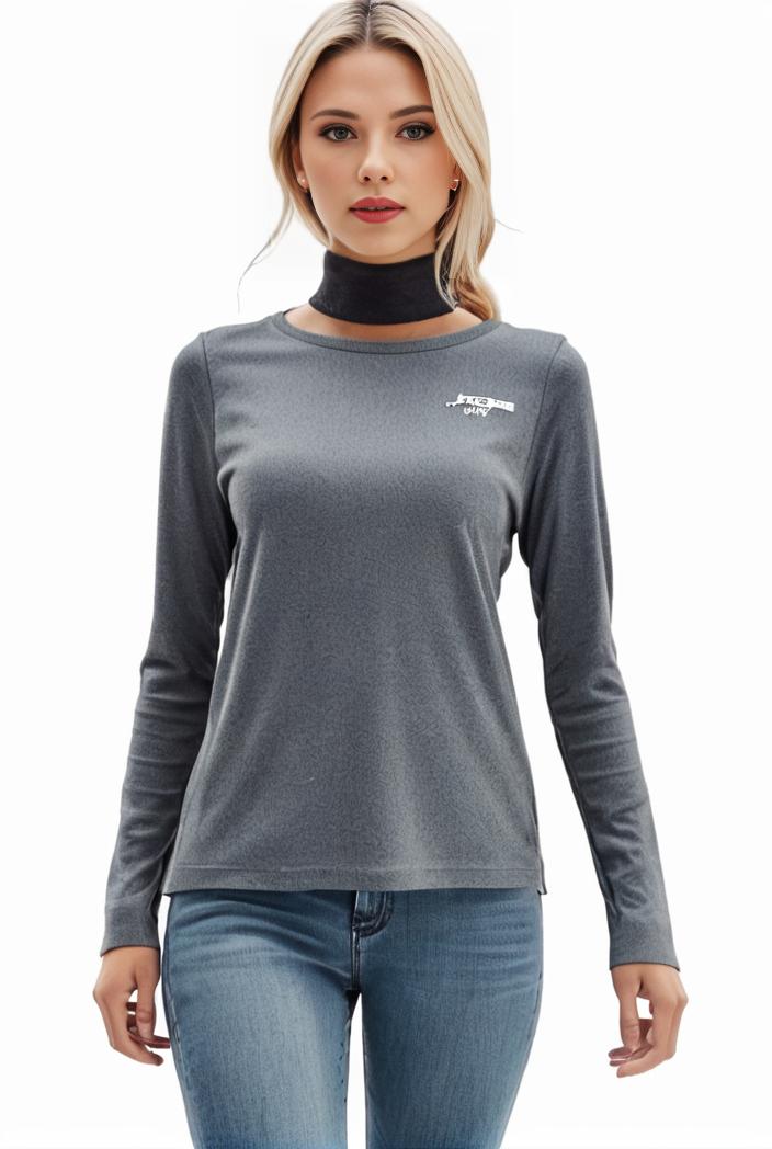 3 sets of turtleneck tees comfy long sleeve shirt perfect for spring autumn women s apparel 144688