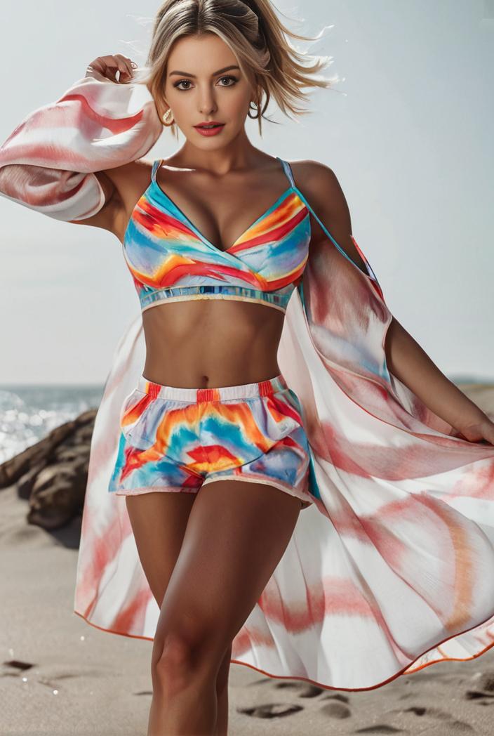 3 pieces sexy print bikini women high waist swimsuit cover up swimwear female lady bathing suit swimming summer beachwear 132641